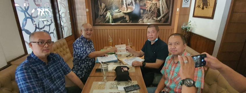 Penanda tanganan perjanjian jual beli dgn developer perumahan Gran Melia
